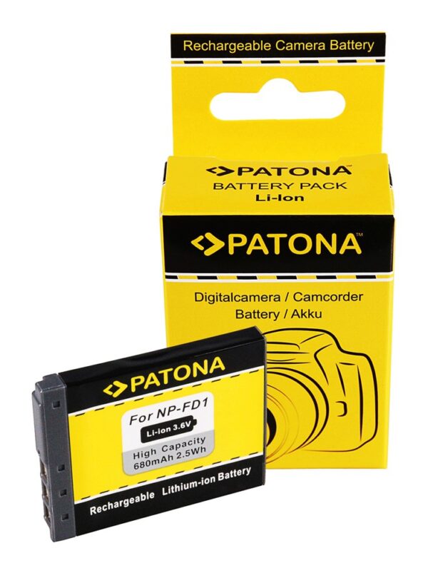 Battery Sony DSC-T200 DSC-T70 DSC-T2 NP-BD1 NPBD1 NP-FD1