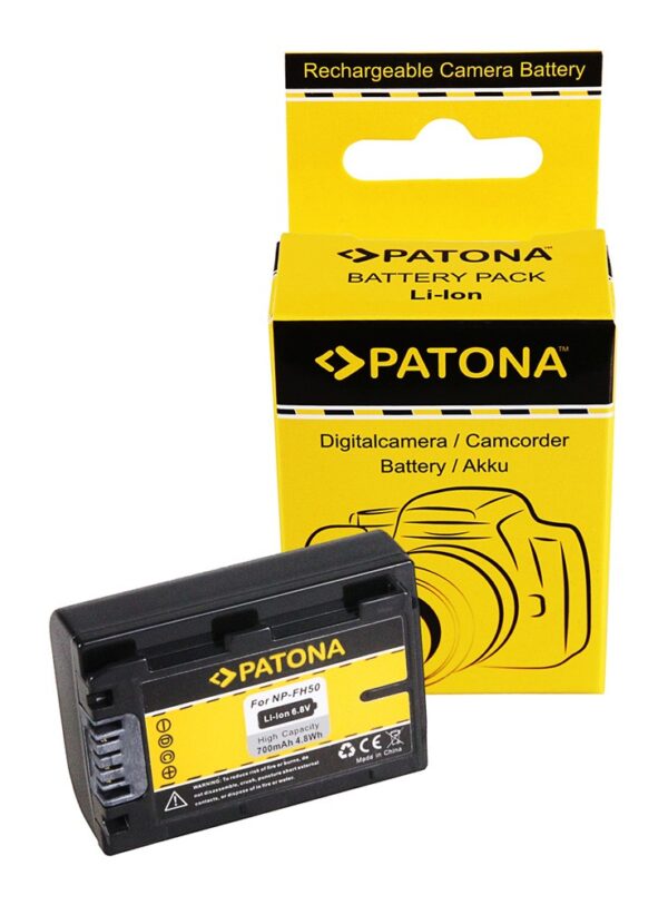 Battery Sony NP-FH50 NP-FH60 NP-FH70 NP-FH100 Alpha A290 A390