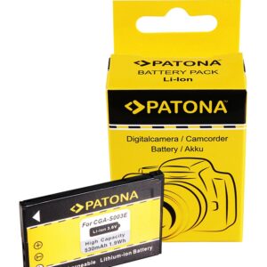 Battery Panasonic CGA-S003E SA-SA30 SV-AS10 SV-AV50 SV-AV50A SV-AV50S