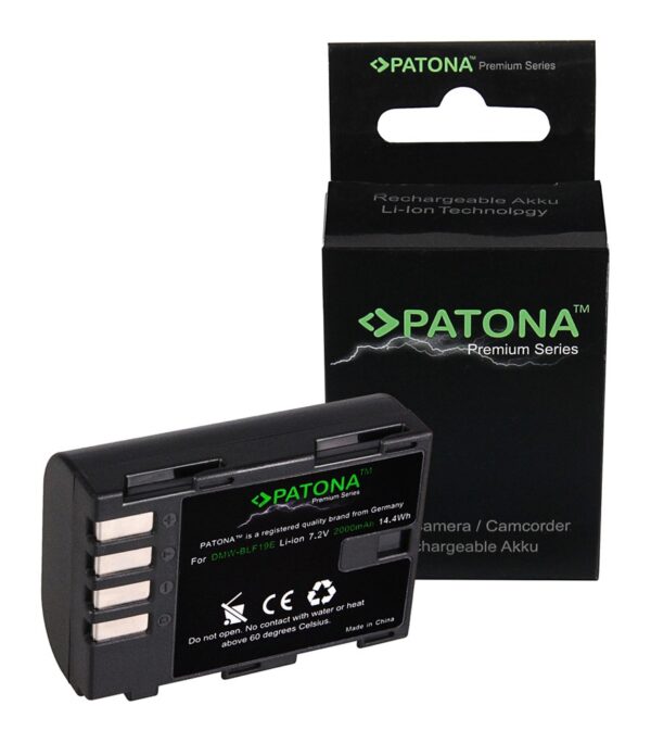 Premium Battery Panasonic Lumix DMC-GH3 GH3A GH4 DMW-BLF19