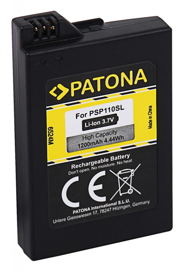 Battery Sony Playstation Portable Lite Slim & Lite PSP2000 PSP 3000 Brite PSP3004 (2nd Generation) PSP-S110